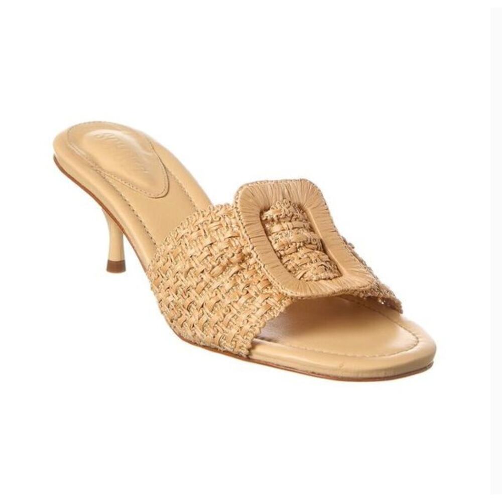 SCHUTZ Tan Woven Sandals